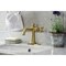 Kingston Brass KSD154BXBB Single-Handle Bathroom Faucet with Push Pop-Up, Brushed Brass KSD154BXBB - alternate 6